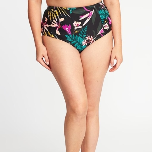 Old Navy High Rise Plus Size Swim Bottoms - Picture 2 of 6